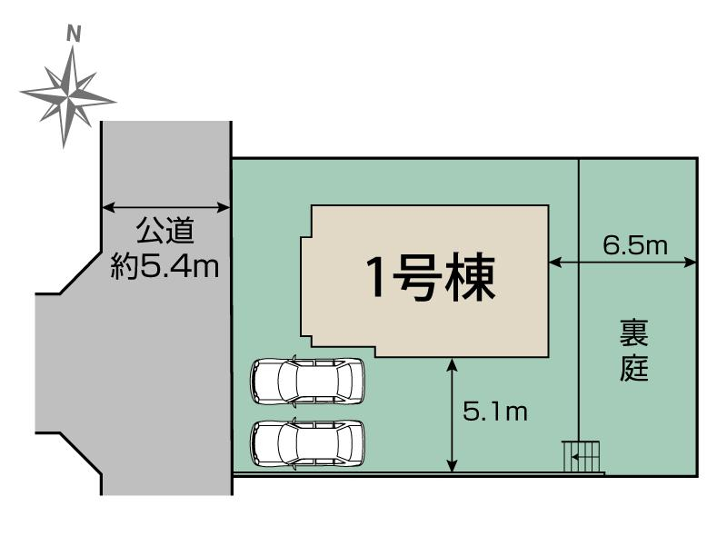 ブルーミングガーデン札幌市南区川沿４条４丁目１棟の見取り図