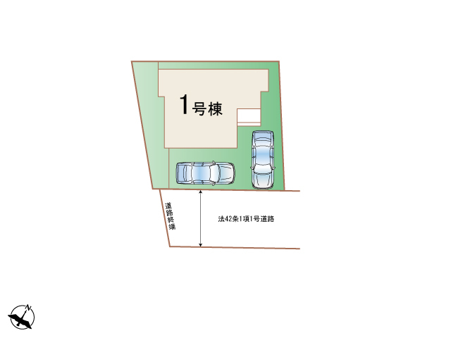 ハートフルタウン相模原市中央区陽光台1丁目5442番の見取り図