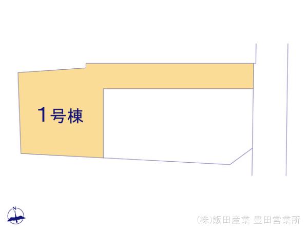 ハートフルタウン(豊)豊田市越戸町3期の見取り図