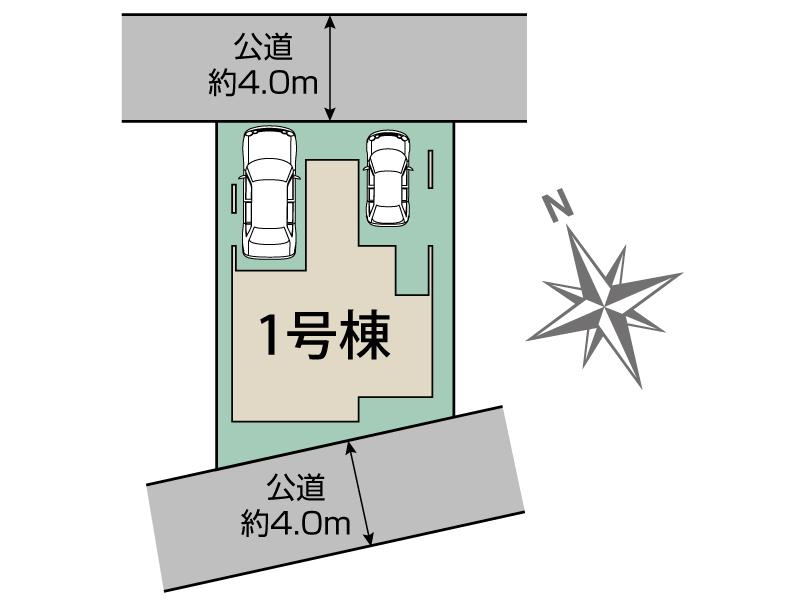 上尾市原市7期1棟 区画図