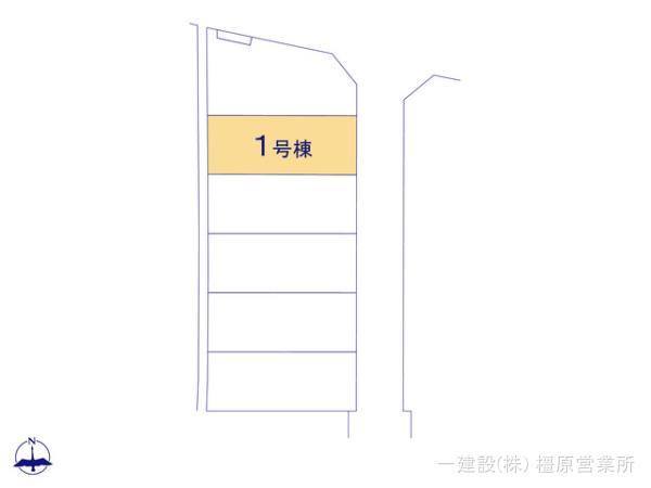 リーブルガーデン桜井市金屋７期の見取り図