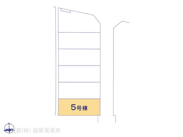 リーブルガーデン桜井市金屋７期の見取り図