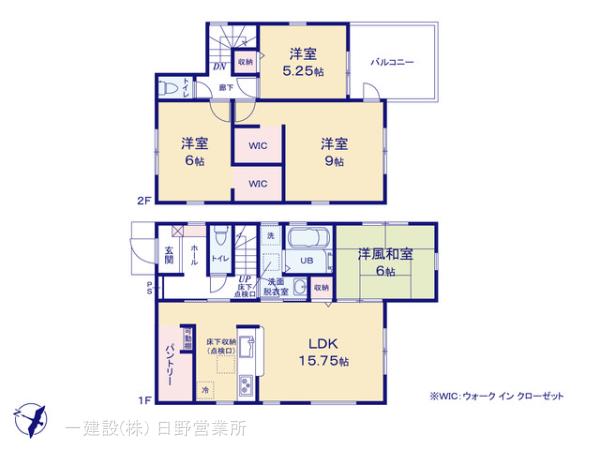 リーブルガーデン瑞穂西松原の見取り図