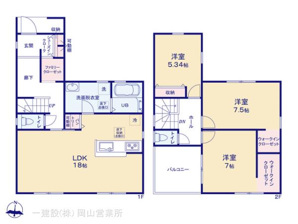 リーブルガーデン南区新保第３の見取り図