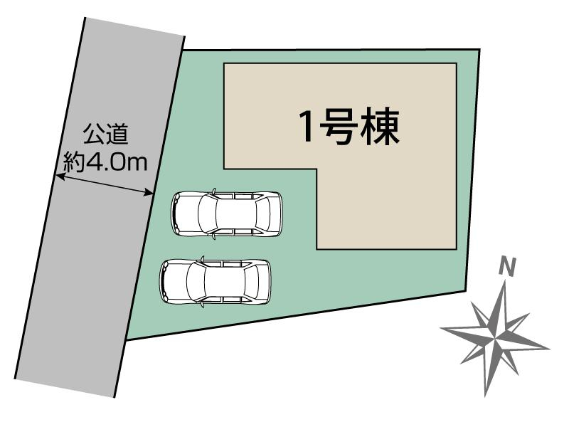 ブルーミングガーデン清須市東須ケ口１棟の見取り図