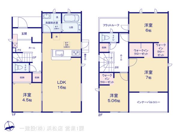 リーブルガーデン中央区松島町４期の見取り図