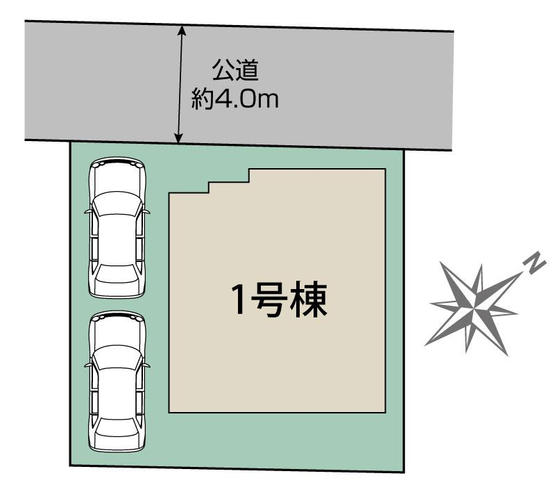 ブルーミングガーデン相模原市南区御園５丁目１棟の見取り図