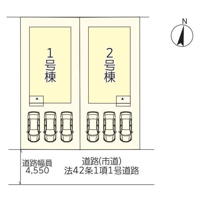 クレイドルガーデン大分市富士見が丘東 第5の見取り図