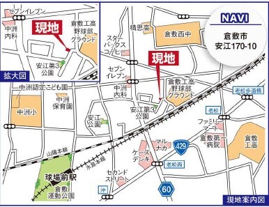 グラファーレ4260倉敷市安江２期１棟の見取り図