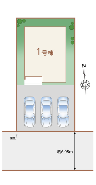 ハートフルタウン富谷市富ｹ丘1期の見取り図