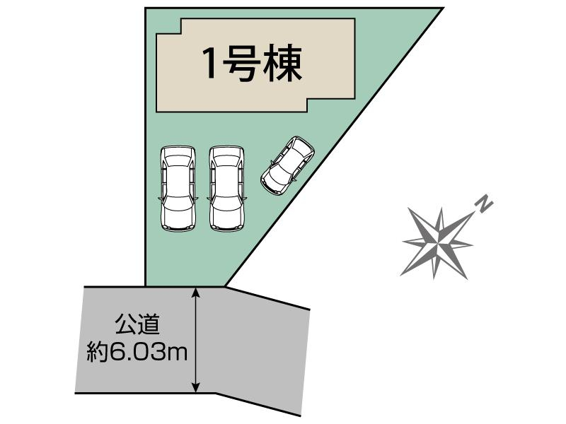 ブルーミングガーデン浜松市中央区和合町１棟の見取り図