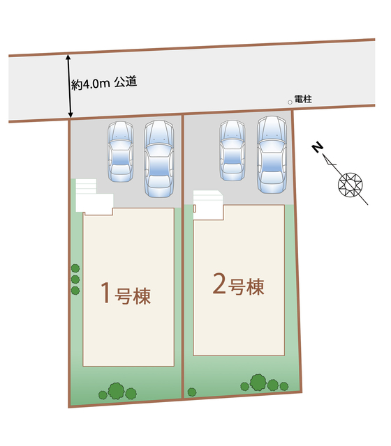 ハートフルタウン千葉市花見川区朝日ｹ丘4丁目Ⅱの外観②