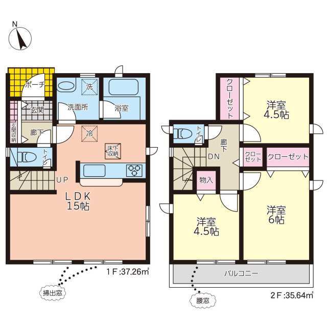 クレイドルガーデン福岡市東区青葉 第11の見取り図