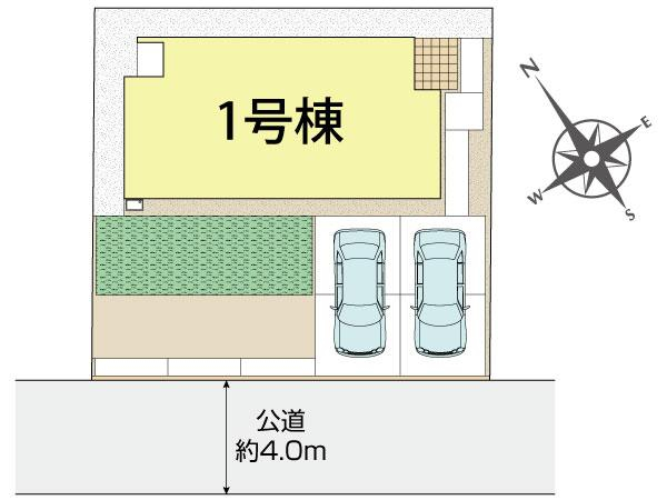 ブルーミングガーデン岡山市南区藤田１棟の見取り図