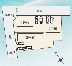 リナージュ栄南２４－１期の見取り図
