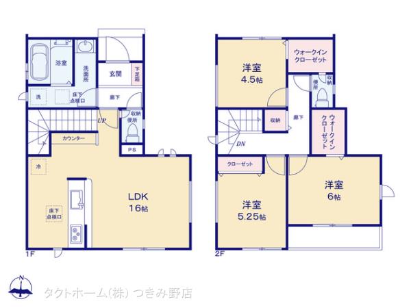 グラファーレ4269秦野市緑町６期１棟の見取り図