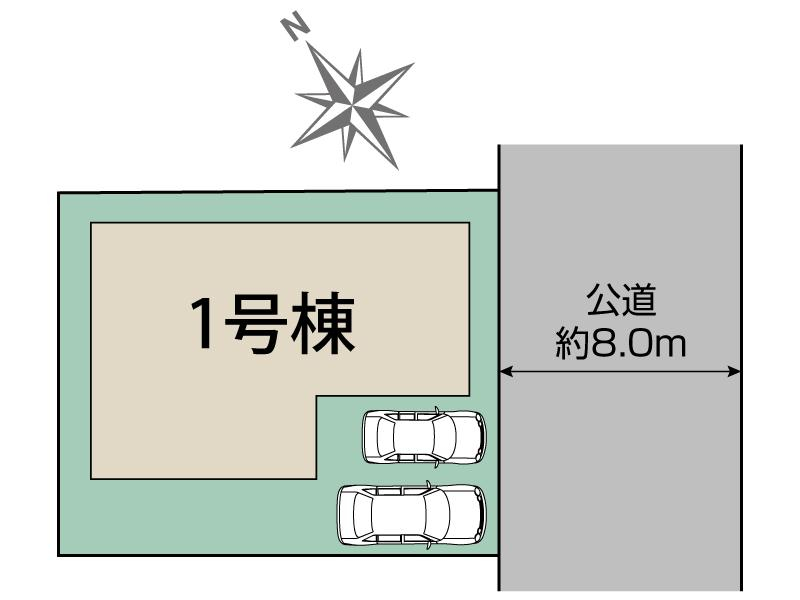 ブルーミングガーデン札幌市北区新琴似９条１３丁目１棟の見取り図