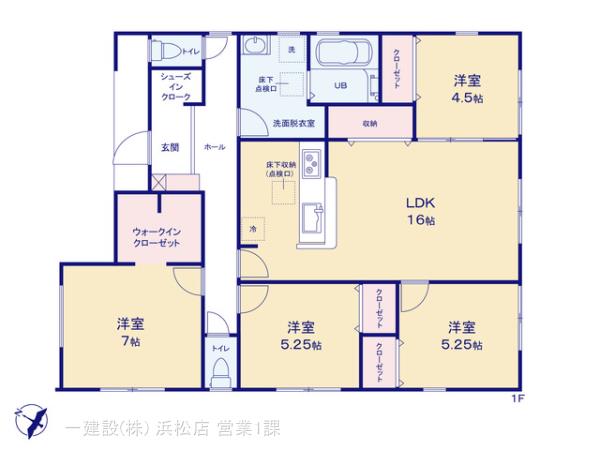 リーブルガーデン豊橋大村町２期の見取り図