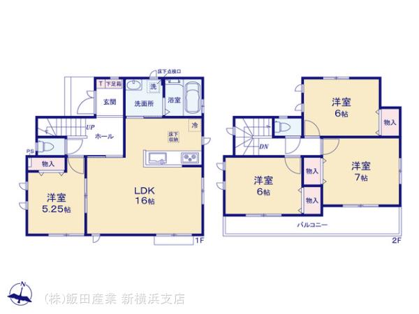 ハートフルタウン藤沢市鵠沼神明4丁目400番1の見取り図