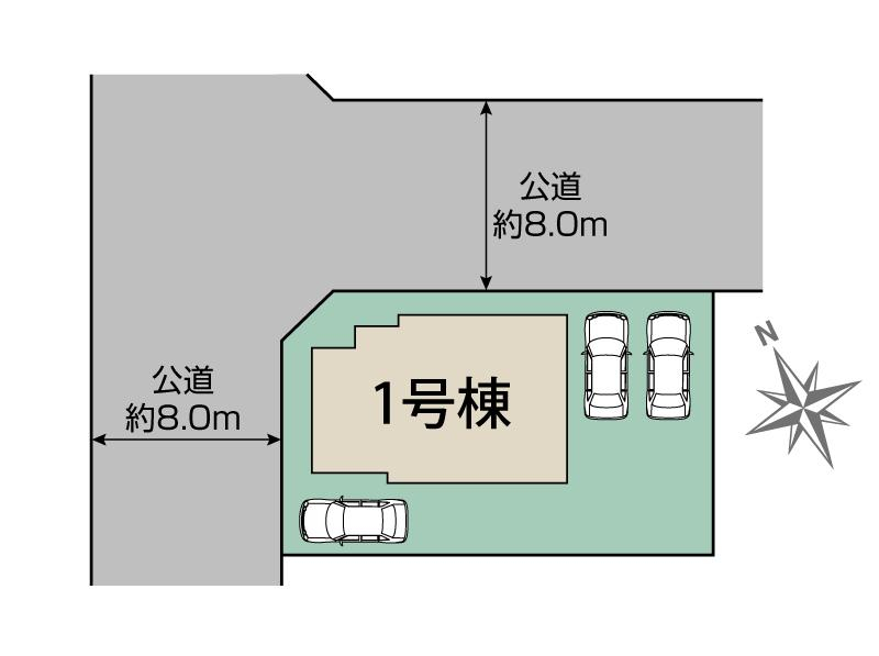 ブルーミングガーデン札幌市東区北３４条東２０丁目１棟の見取り図