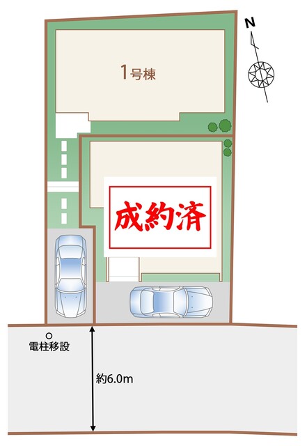 ハートフルタウン南流山14期の見取り図