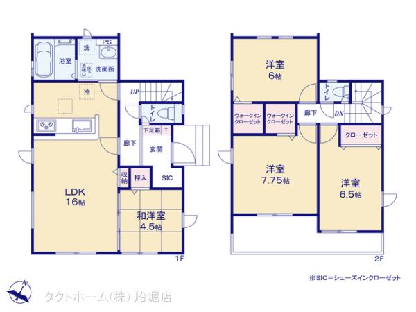 グラファーレ4124さいたま市山崎１８棟の見取り図