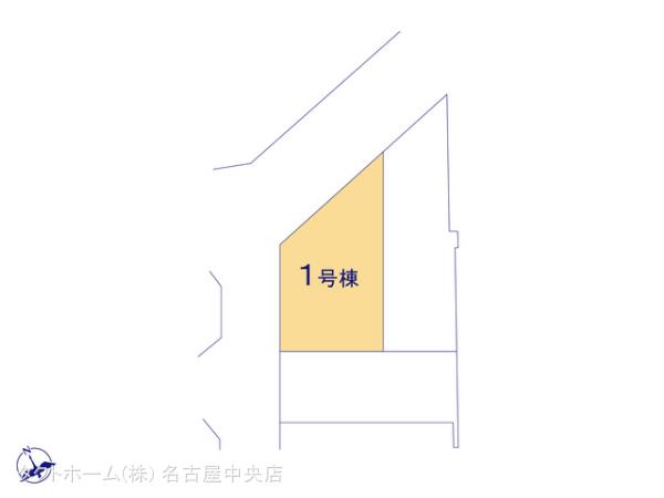 グラファーレ東郷町春木台２期３棟の見取り図