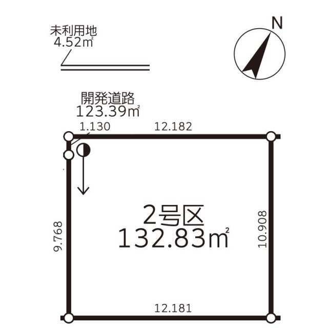 クレイドルガーデン宮代町姫宮 第4の見取り図