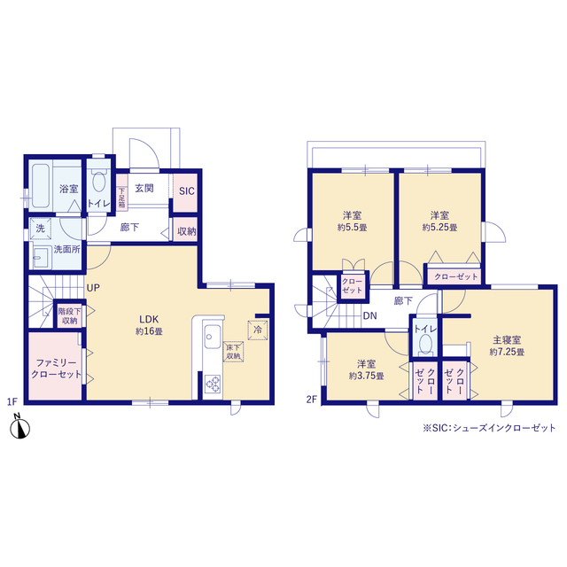 グラファーレ4195松原市南新町３棟の見取り図