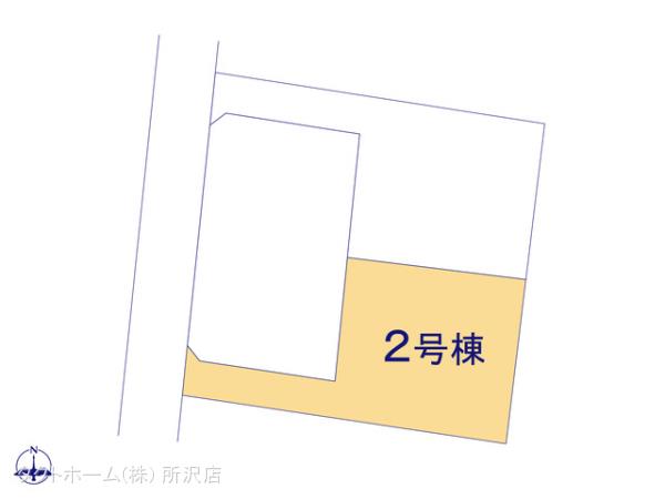 グラファーレ4214所沢市東狭山ヶ丘１０期２棟の見取り図