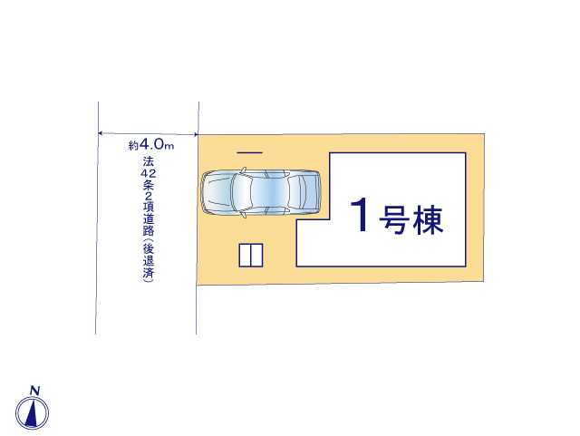 リナージュ習志野市東習志野２３－１期の見取り図