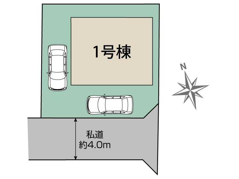 ブルーミングガーデン府中市新町３丁目１棟の見取り図