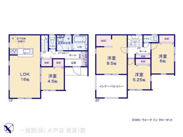 リーブルガーデンひたちなか市毛第７の見取り図