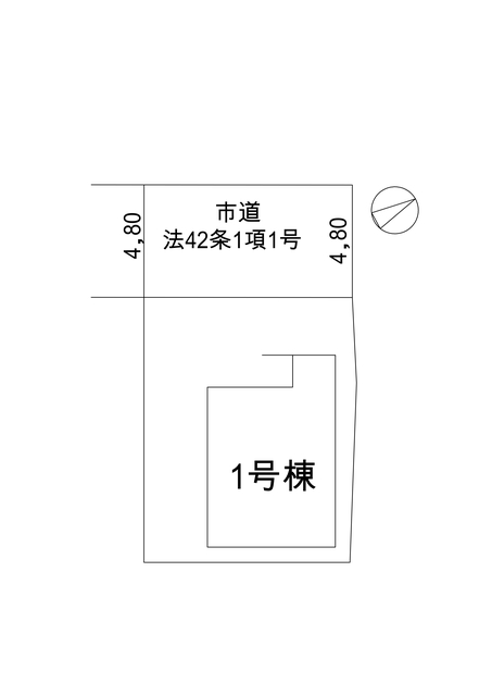 リナージュ南城佐敷兼久　第１期の見取り図