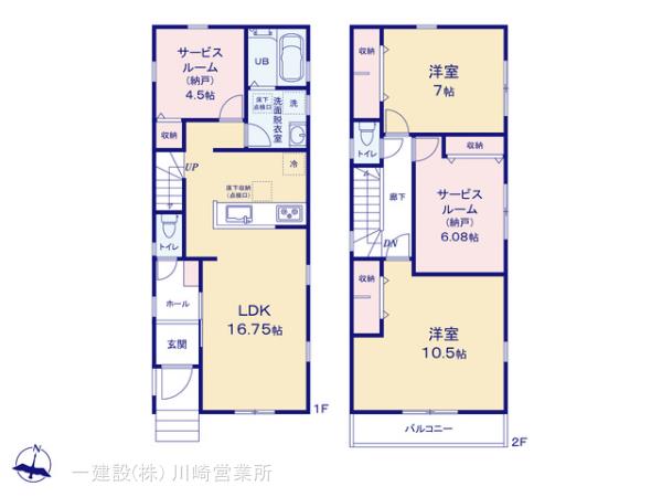 リーブルガーデン久木８丁目の見取り図