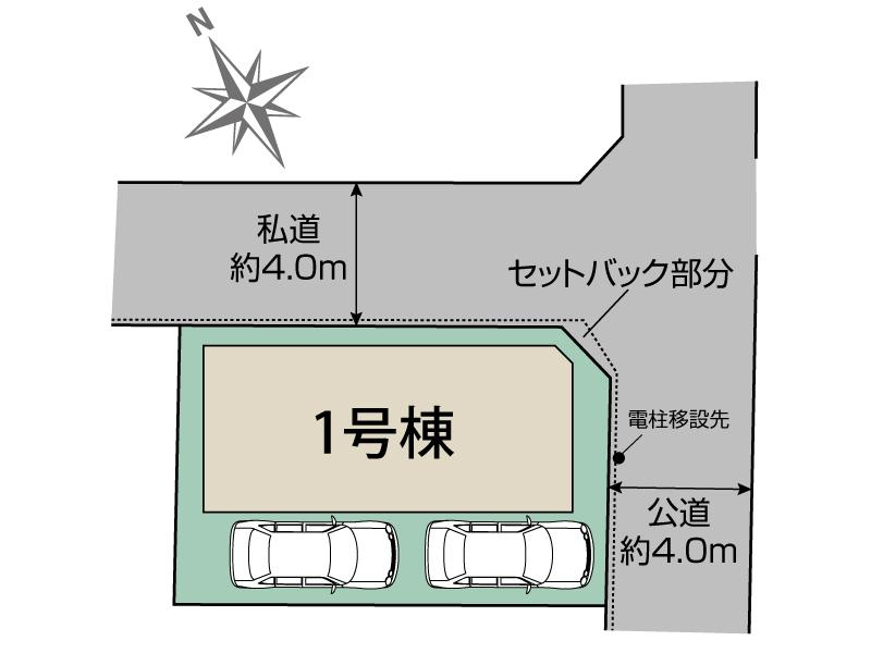 ブルーミングガーデン船橋市芝山７丁目１棟の見取り図