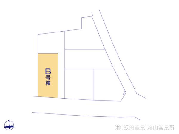 ハートフルタウン野田市吉春Ⅱの見取り図