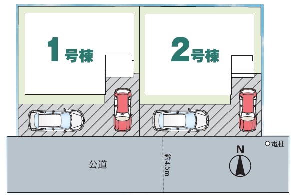 ハートフルタウン流山市東深井Ⅲの見取り図