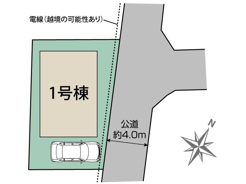 ブルーミングガーデン所沢市上安松１棟の見取り図