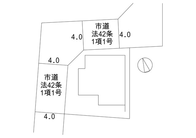リナージュ板橋西台二丁目２４－１期の見取り図