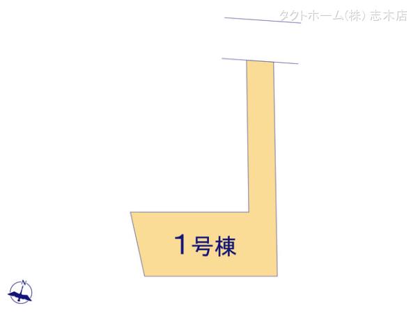 グラファーレ4257入間市下藤沢２１期１棟の見取り図