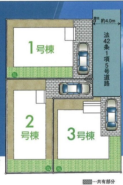 ハートフルタウン練馬区大泉学園町7丁目Ⅴの見取り図