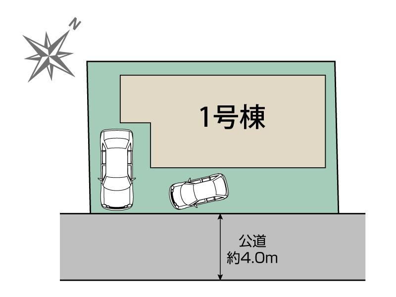 ブルーミングガーデン福岡市南区柳瀬１丁目１棟の見取り図