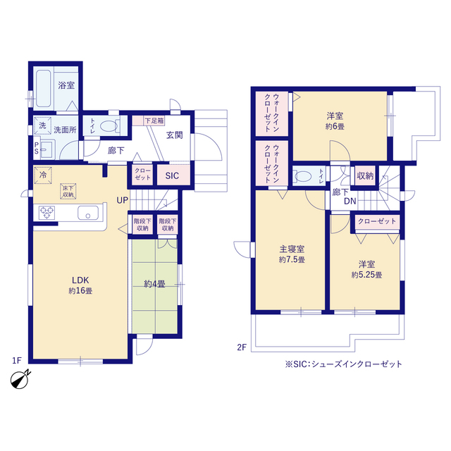 グラファーレ4295加古川市野口町長砂１棟の見取り図