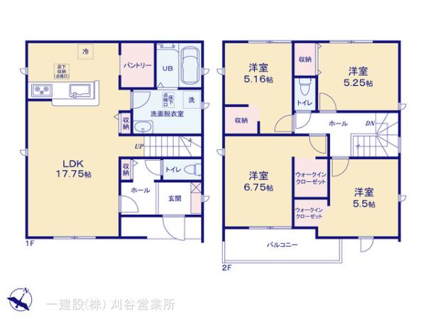 リーブルガーデン緑区大高町東千正坊の見取り図