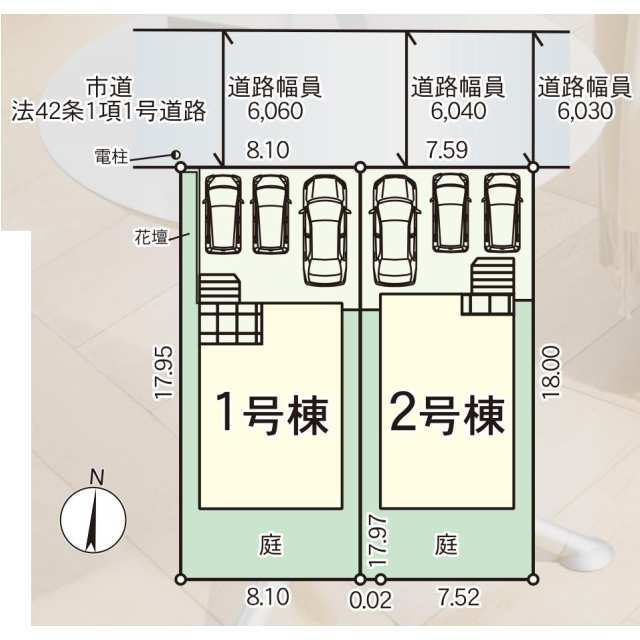 クレイドルガーデン福岡市城南区樋井川 第20の見取り図