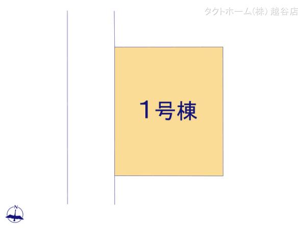 グラファーレ4248春日部市緑町１４期１棟の見取り図