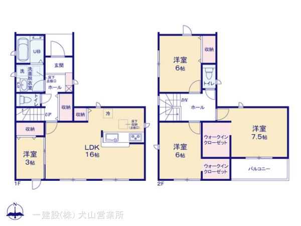 リーブルガーデン北区楠味鋺五丁目の見取り図