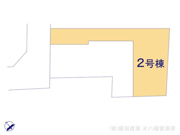 ハートフルタウン本八幡　船橋市咲が丘3丁目の見取り図