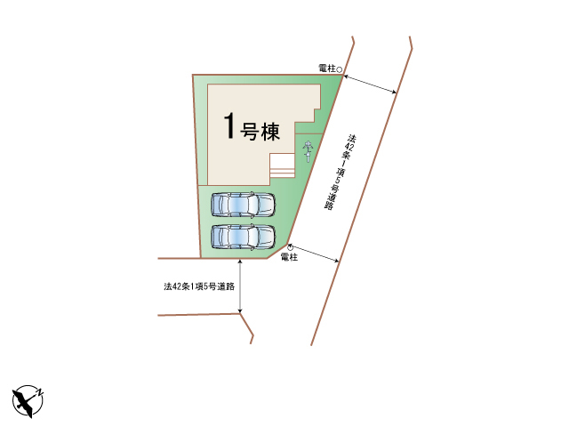 ハートフルタウン横浜市泉区和泉町1048番の見取り図